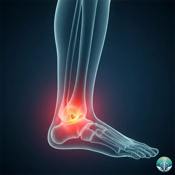 Physiotherapist providing ankle sprain rehabilitation at home in Kuwait